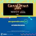 2x1 en boletos a conciertos y espectáculos en el Super Miércoles de Super Boletos hoy 11 de marzo