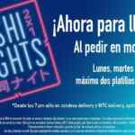 Promoción Sushi Roll Sushi Nights: 2x1 en sushi a domicilio y para llevar por el coronavirus