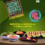 Promoción Sushi Roll contingencia: 2x1 en rollos todo el día todos los días en servicio a domicilio