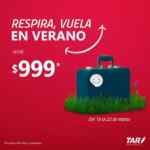 En Aerolíneas TAR vuelos desde $999 para viajar en verano