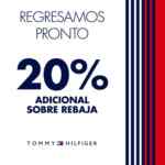 En Tommy Hilfiger 20% de descuento adicional sobre lo ya rebajado
