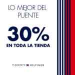 Promociones Tommy Hilfiger puente largo: 2x1 en outlet y 30% de descuento en boutiques