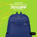 Ofertas Totto Loco 2020 de hasta 70% de descuento en mochilas, maletas, carteras y más