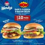 En Wendy's haz tu hamburguesa doble por sólo $10 pesos más