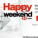 Promoción HSBC Happy Weekend: hasta 18 meses sin intereses + 5% de bonificación