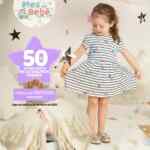 Ofertas Del Sol y Woolworth Mes del Bebé: segundo a mitad de precio en vestidos para bebés