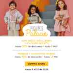 Promoción Pequeños Palacio de Hierro: hasta 20% de descuento + 6 MSI en ropa y calzado infantil