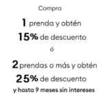 Promoción Liverpool Banana Republic: Hasta 25% de descuento directo + hasta 9 msi