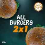 2x1 en todas las hamburguesas en McCarthys al pedir por Uber Eats