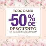 Promoción Skechers Día de la Mujer: Segundo par a mitad de precio en todo dama