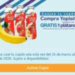 Cupón 7-Eleven de plátano Gratis en la compra de un yogurt bebible Yoplait