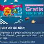 Cupón 7-Eleven Día del Niño: dulce Chupa Chups Friki Fruts Gratis
