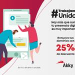 En Akky 25% de descuento en renovación de nombres de dominio