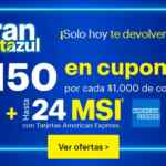 Best Buy Venta Azul 30 de abril: $150 en cupones por cada $1,000 de compra + 24 MSI con American Express