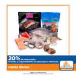 En Chedraui 20% de descuento en todos los pescados y mariscos