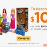 Promoción Chedraui Día del Niño: $100 de descuento por cada $500 de compra