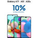 Promoción Coppel Samsung de 10% de bonificación en monedero en celulares seleccionados