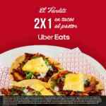 2x1 en tacos al pastor en El Farolito al pedir por Uber Eats