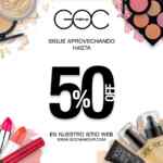 Promociones Goc Make Up Tienda online: Hasta 50% de descuento + regalos con tus compras