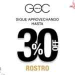 Promociones Goc Make Up Tienda online: Hasta 50% de descuento + regalos con tus compras