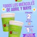 Promoción Helados Sultana: los miércoles segundo helado a mitad de precio