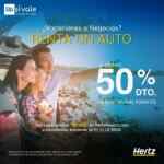 Código Hertz México 2020 de 50% de descuento en renta de autos