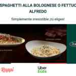 Promoción Italiannis Cuarentena Coronavirus: 2x1 en spaghetti a la boloñesa y fettuccini Alfredo en servicio a domicilio