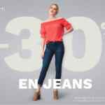 En Ivonne 30% de descuento en jeans en la tienda online