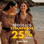 Promoción Julio: 25% de descuento en todas las prendas con estampado