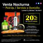 Venta Nocturna la Castellana: 20% de descuento adicional en toda la tienda el 6 y 7 de abril 2020