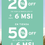 Rebajas de Primavera Levis: 30% de descuento en toda la tienda en línea