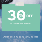 Rebajas de Primavera Levis: 30% de descuento en toda la tienda en línea