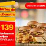 Cupones Martes de McDonalds 7 de abril 2020