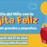 Promoción McDonalds Día del Niño: cono de helado Gratis en la compra de una Cajita Feliz y un McTrío
