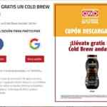 Cupón Oxxo Cold Brew Andatti GRATIS