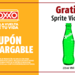 Cupones Oxxo productos GRATIS: Sprite vidrio y Cold Brew Andatti