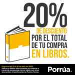 Promoción Porrúa en línea: 20% de descuento por el total de tu compra en libros recomendados