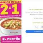 Promociones El Portón a domicilio: 2x1 en platillos, desayunos y comidas completas desde $99 y más