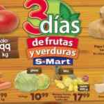 Ofertas S-Mart 3 Días de frutas y verduras del 7 al 10 de abril