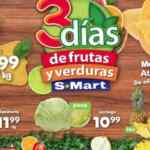 Ofertas S-Mart 3 Días de frutas y verduras del 14 al 16 de abril