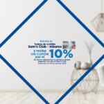 Promoción Sams Club de 10% de descuento adicional en tu primera compra con tarjeta Sams Club Inbursa