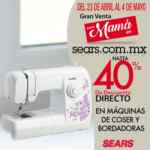 Gran Venta para Mamá Sears del 23 de abril al 4 de mayo