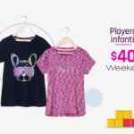 Suburbia Artículo de la Semana 20 al 26 de abril: playera infantil a $40 y blusa o ensamble a $150