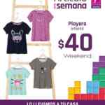 Suburbia Artículo de la Semana 20 al 26 de abril: playera infantil a $40 y blusa o ensamble a $150