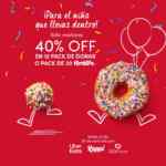Promoción Tim Hortons Día del Niño 2020: 40% off en 12 pack de donas y pack de 20 Timbits