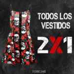 En Toxic playeras y blusas a $99 y todos los vestidos al 2x1