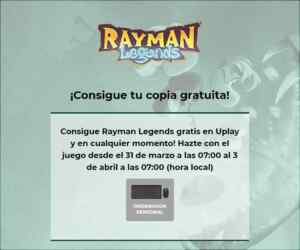 Videojuego Rayman Legends GRATIS para PC hasta el 3 de abril