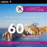 Promoción Volaris de hasta 60% de descuento + 10% adicional para miembros V.Club