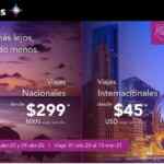 Promo Volaris vuelos que vuelan: viajes nacionales desde $299 e internacionales desde $45 dólares