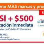 Cyber Martes Walmart Citibanamex: $500 de bonificación + hasta 18 msi pagando con tarjetas Citibanamex hoy martes